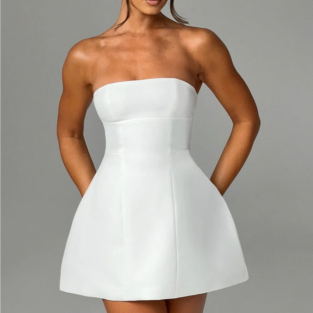 Asha Mini Dress - Ivory